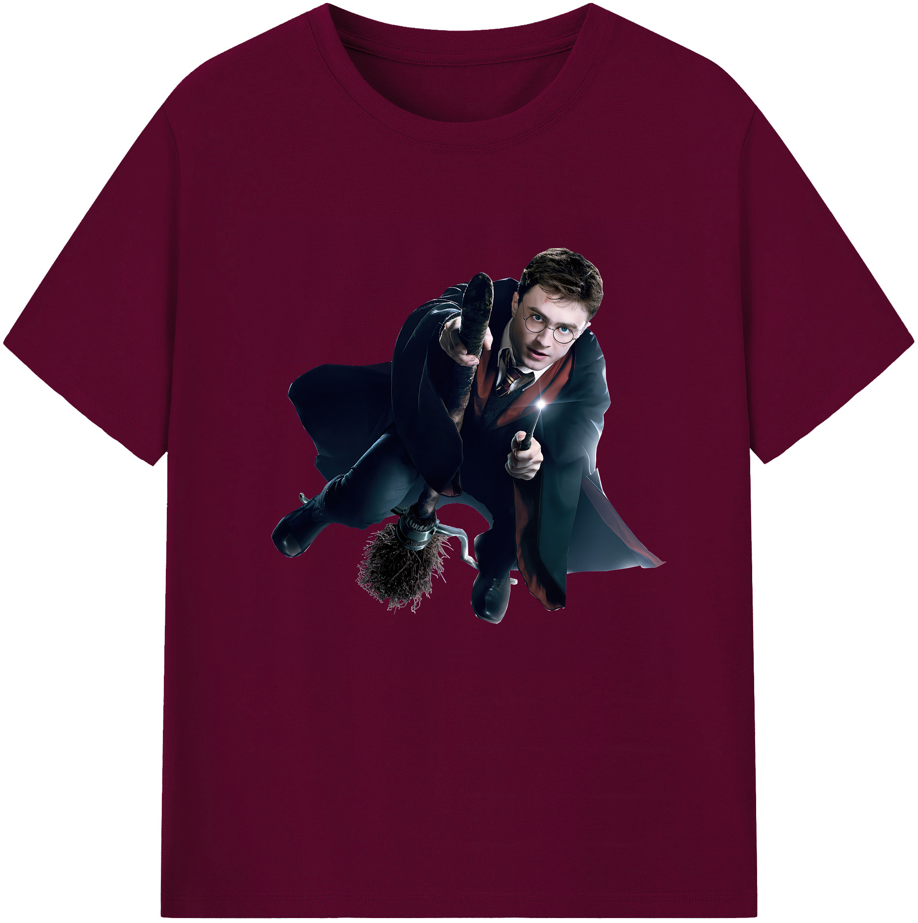 （画像用） Harry Potter ハリー・ポッターシリーズ レディースカジュアルプリントTシャツ（綿100％）